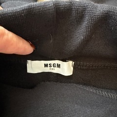MSGM   スエット　パンツ　130サイズ　長ズボン
の画像