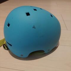 自転車　子供ヘルメット　ブルーの画像