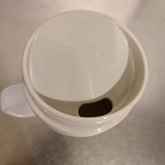 美品 離乳食【スヌーピー】コップ飲み練習用マグの画像