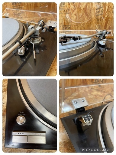 C(6674)トリオ ターンテーブル KP-7700 ダイレクトドライブプレーヤー Technics DIRECT DRIVE REC