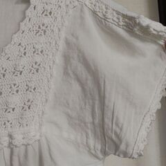 レースチュニック　ホワイトの画像