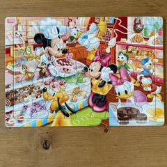 ミッキーのジグソーパズル2セット　の画像