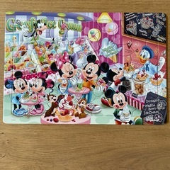 ミッキーのジグソーパズル2セット　の画像