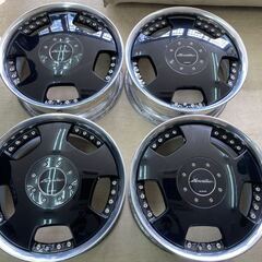 ユーロラインDH 17インチ 7J+50 PCD114.3-4H...