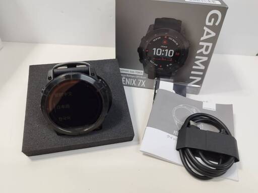 GARMIN FENIX 7X Sapphire Dual Power GPSウォッチ