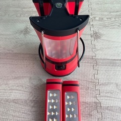 防災　3in1ランタン 脱着式 LED 懐中電灯の画像