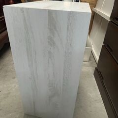 リサイクルショップどりーむ天保山店　No14475　カラーボックス　二段収納　白色　同一商品有の画像