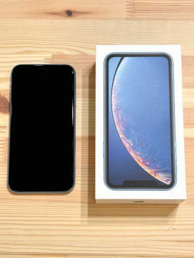 iPhone XR 128GBブルー SIMフリー