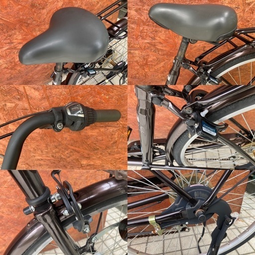 DAINICHI  VALERIANO シティサイクル 6速ギア26インチ 街乗り 通勤・通学