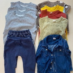 ベビー服まとめ売り　秋・冬物　70-80cm