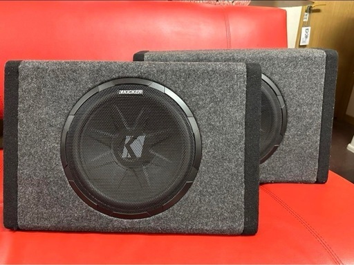 kicker アンプ内蔵ウーハーPT10