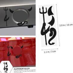 カーエンブレムステッカー（ブラック）の画像