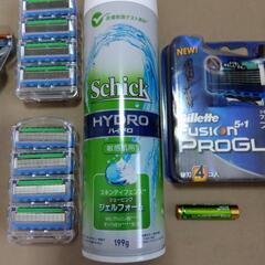 15点 Gillette Fusion5＋1 電動PROGLIDE&シェービングジェルフォーム【未使用･美品】の画像