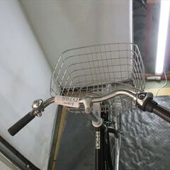 D788　★限定特価★ 中古自転車 【　27インチ　シティ　黒　3段　LEDオートライト 】の画像