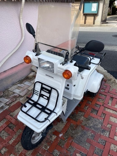 10月10日まで9万円⭐︎ホンダジャイロXFITD02白最新モデル現在ミニカー