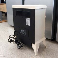 ニトリ 暖炉型ファンヒーター BLT-999B-2-S-IV アイボリー 電気式暖炉 500W 1000W 暖房☆ 札幌市北区屯田 の画像