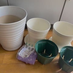 5pc 屋外屋内庭フラワーポット