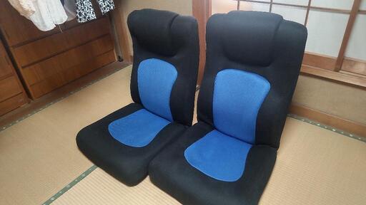 どなたか使ってやってください　座椅子　2つあります