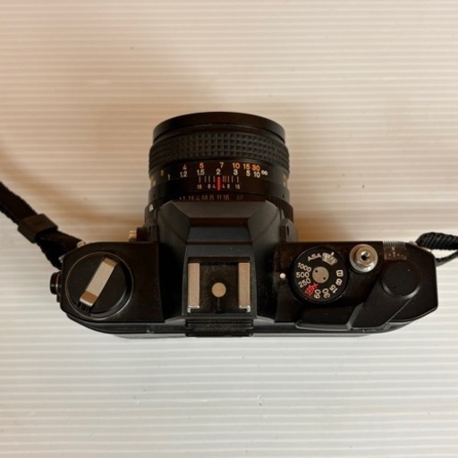 s0927605 通電未確認 バッテリー交換必須 KONICA コニカ ACOM-1 フィルムカメラ カメラ レトロ ブラック アンティーク 人気 中古品