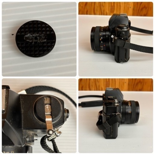 s0927605 通電未確認 バッテリー交換必須 KONICA コニカ ACOM-1 フィルムカメラ カメラ レトロ ブラック アンティーク 人気 中古品