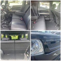 売約済み　　豪華装備　N-BOXスラッシュ　車検付コミコミ　上級グレードX ブラック✖️ホワイト2トーンの画像