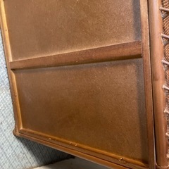 お値下げ　　ラタンチェスト　　家具 の画像