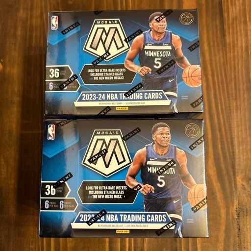 NBA カード　box  新品未開封　バスケ