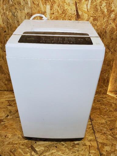 洗濯機 一人用 6㎏ ホワイト 家電 ｱｲﾘｽｵｰﾔﾏ 稼働品