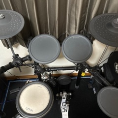 YAMAHA DTX500 電子ドラム一式（防音マット付き）