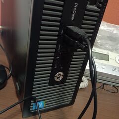 デスクトップパソコン　HP ProDesk 600 G1 SFF　と、モニタ14インチキーボードマウス無線LAN一式売りますの画像