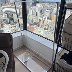 お譲り先決定ディノス シルバー ハンガーラック 定価17900円...