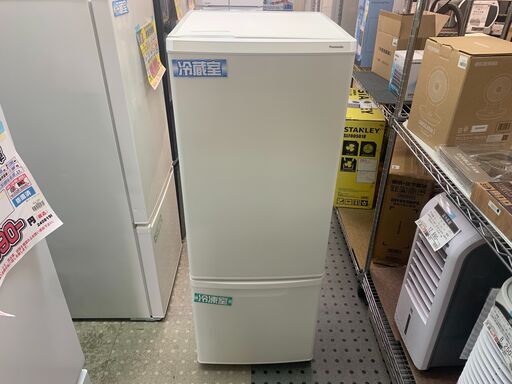 安心の除菌洗浄済Panasonic 2ドア冷蔵庫 NR-B17HW 2023年製 保証有り【愛千143】