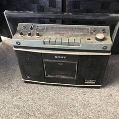 SONY CF-2580 昭和レトロ オーディオ機器 FM AM
