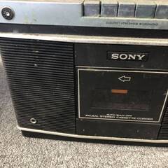 SONY CF-2580 昭和レトロ オーディオ機器 FM AMの画像