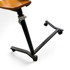 【家具一掃セール大特価★】ソファや座椅子に座りながらパソコンできる◇移動式 キャスター付デスク 机の画像