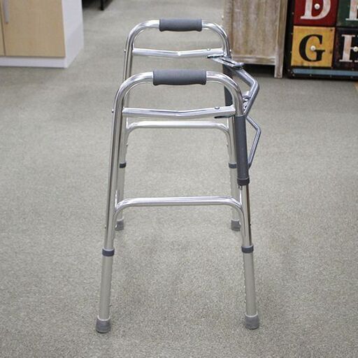?引取限定岐阜店?※保証書なし 固定歩行器 幅57cm 介護 補助 リハビリ 展示品現状販売