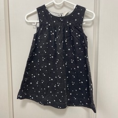H&M 子供ワンピース　星柄　80