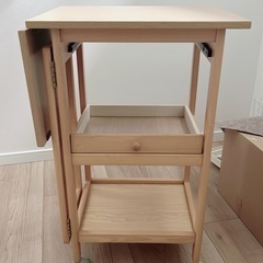 折りたたみキッチンワゴン