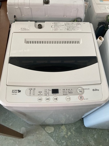 ハーブリラックス  6キロ洗濯機  YWM-60A1  リサイクルショップ宮崎屋 住吉店 24.9.27F