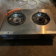 業務用2口ガステーブルコンロ新品