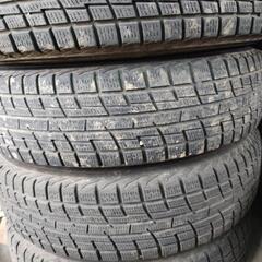 145/80R13 スタッドレス　ダイハツ鉄ホイール4本の画像