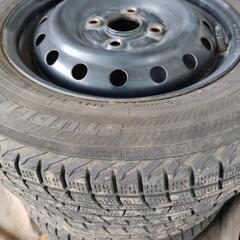 145/80R13 スタッドレス　ダイハツ鉄ホイール4本