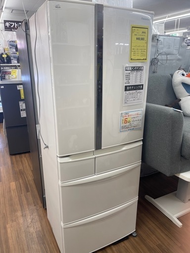冷蔵庫　パナソニック　NR-FVF454-W 　2019年製