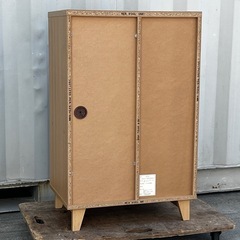 A286◇ミニレンジ台◇木目調◇キッチン収納◇スライド棚◇MCR-60SLの画像