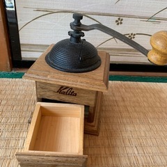 Kalita 手挽きコーヒーミル 木製 クラシックスタイルの画像