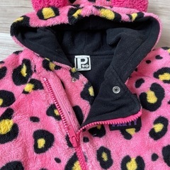 もこもこロンパース90センチの画像