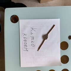 婦人用　ファッション腕時計　中古の画像
