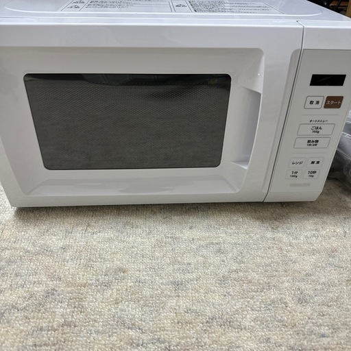 電子レンジ　未使用です