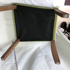 椅子 イス 緑色 中古の画像