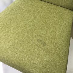 椅子 イス 緑色 中古の画像